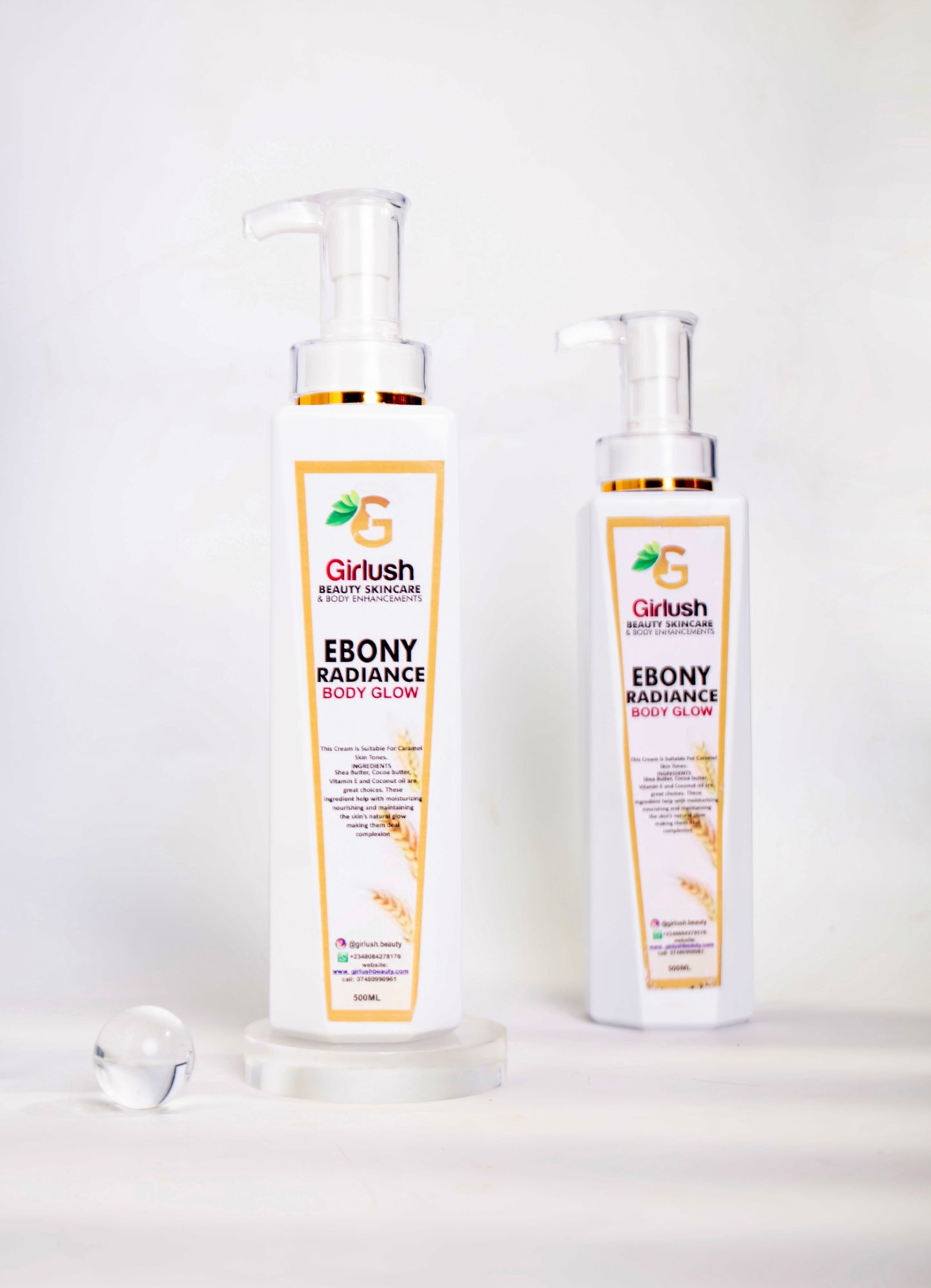 Ebony Radiance Body Glow Lotion 500ml