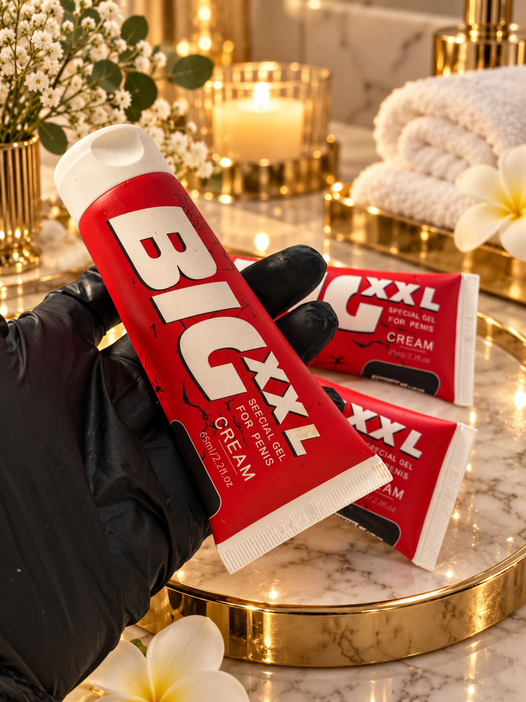 Men thick & long cream