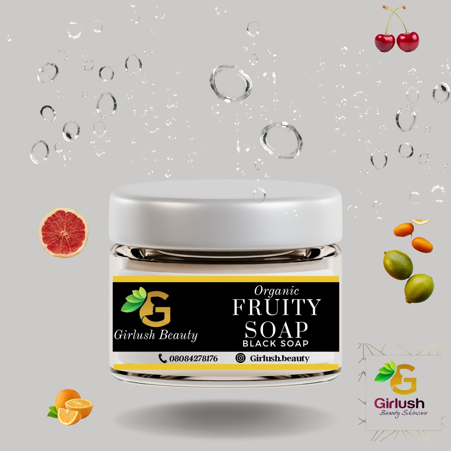 Body Fruity Soap 250ml