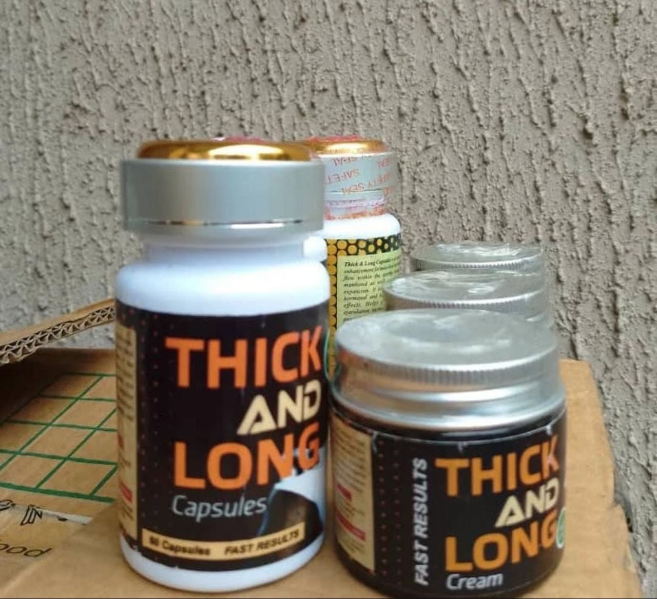 Thick and long pills
