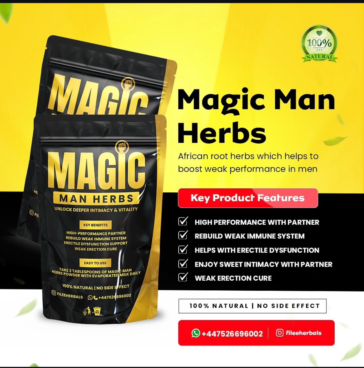 Magic man herbs